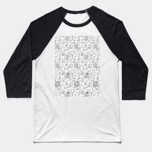 A24 The Lighthouse Repeat Pattern #1 Baseball T-Shirt